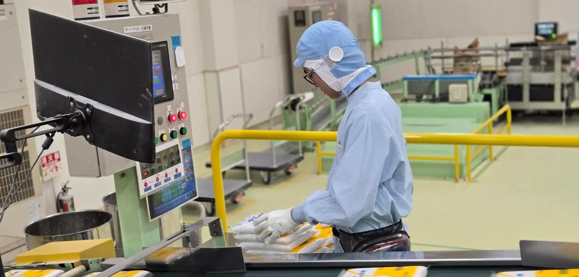 仕事中の様子